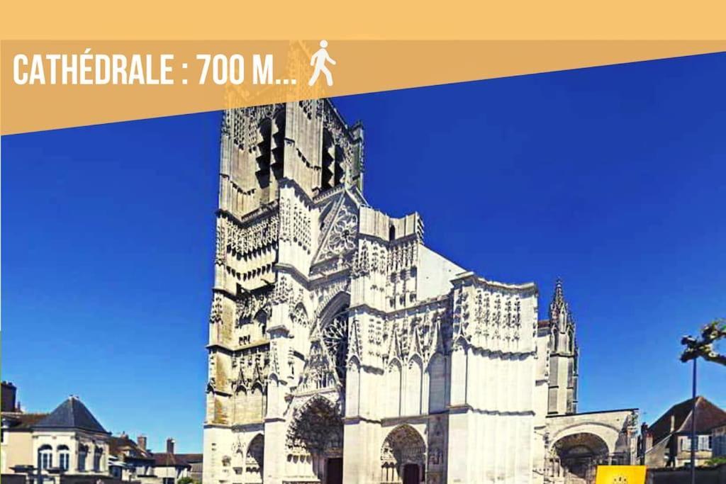 La Belle Vie - Appartement Cosy Au Centre-Ville Auxerre Eksteriør bilde