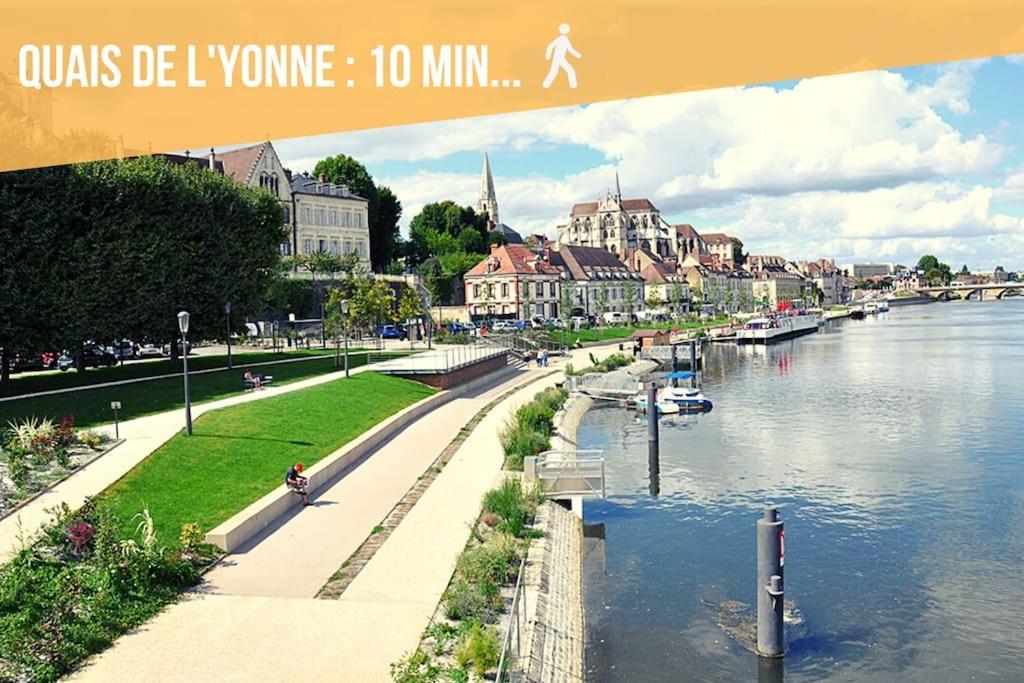 La Belle Vie - Appartement Cosy Au Centre-Ville Auxerre Eksteriør bilde